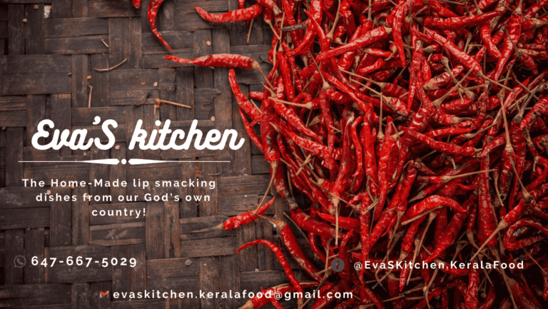 The Home-made lip smacking dishes from our God's own country!